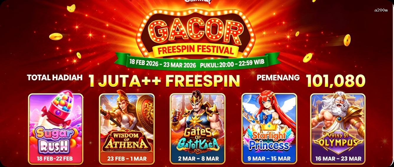 Login a200m Sekarang Bonus Melimpah